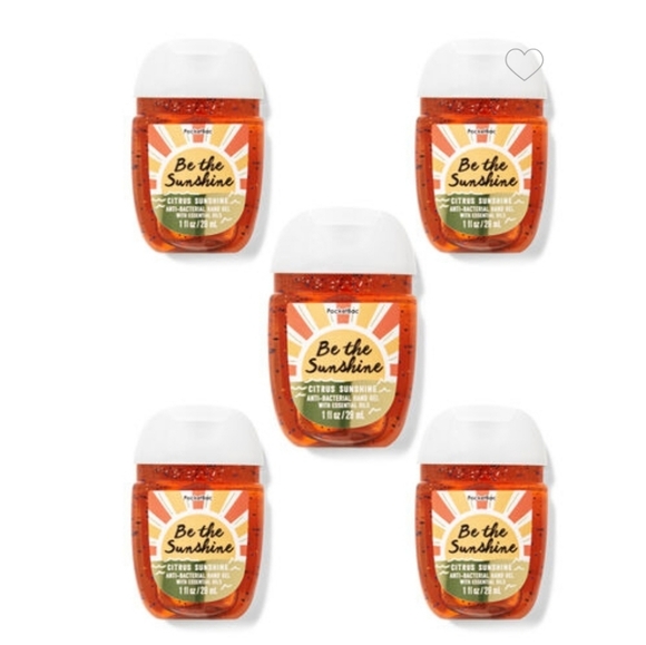 Bath & Body Works Other - 🌞  SUNSHINE & CITRUS POCKETBAC HAND SANIS 5-PACK